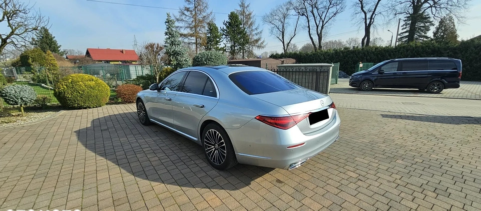 Mercedes-Benz Klasa S cena 379000 przebieg: 99000, rok produkcji 2021 z Pieszyce małe 56